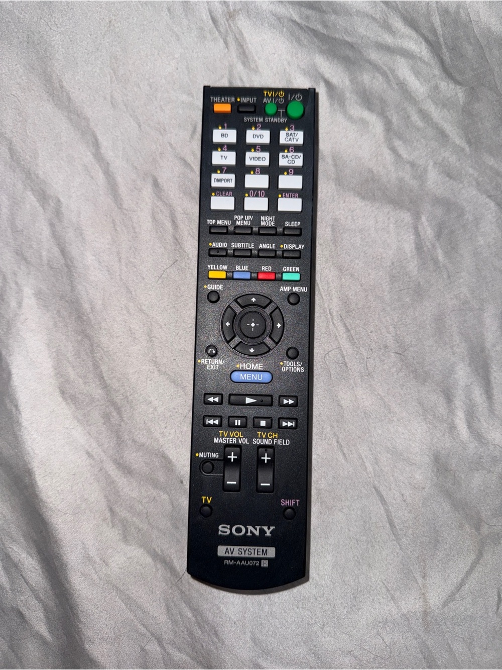 Portable Audio & Video - Remote Control